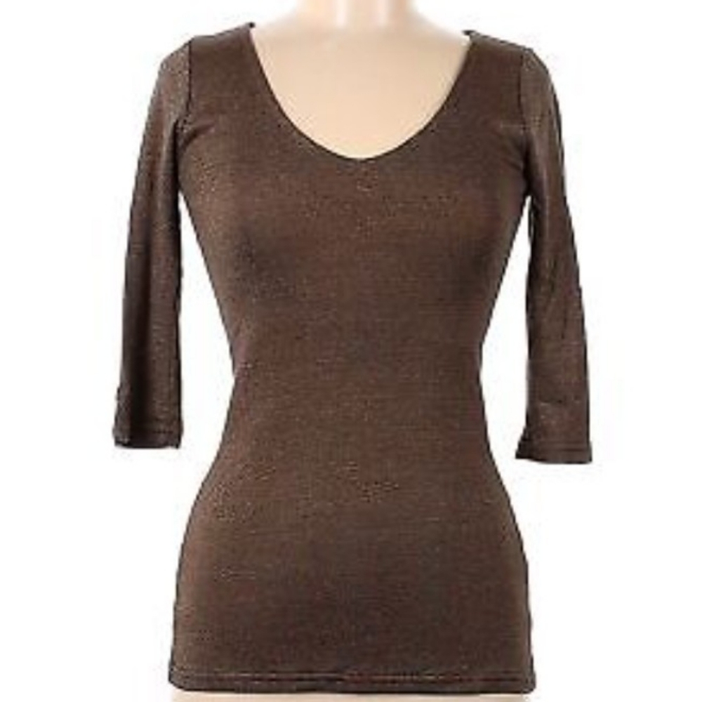 Michael Stars 3/4 Sleeve 'The Basic' Tee/ One Size